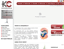 Tablet Screenshot of kcdanismanlik.com